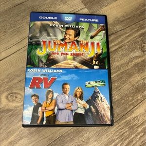 Robin Williams in Junanji and  RV